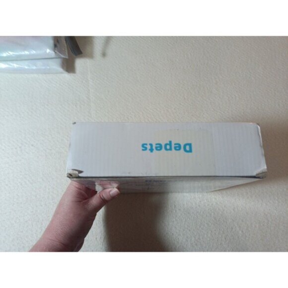 Depets Magnetic Cat Flap Door Medium White 4-Way Locking Weatherproof Pet Entry - Picture 6 of 9